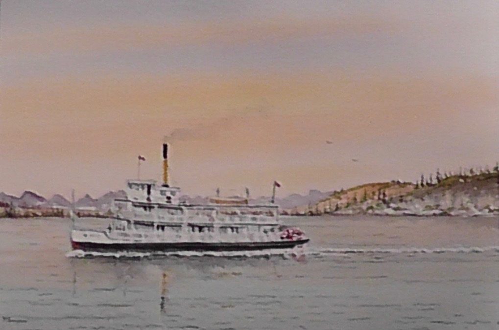 SS Moyie  Glenmore evening cruise.