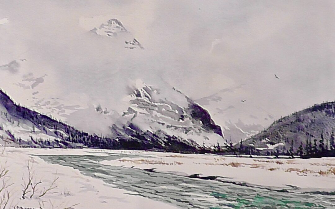 Tangle Ridge: Icefields parkway. Alberta